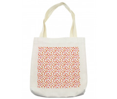 Watercolor Art Style Shapes Tote Bag