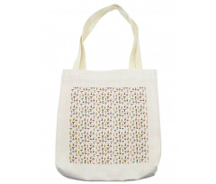 Colorful Porcini Cartoon Tote Bag