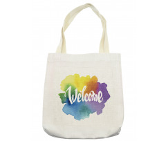 Watercolor Vintage Style Tote Bag