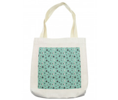 Christmas Elements Garland Tote Bag