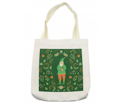 Botanical Herbs and Branches Tote Bag