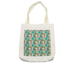 Hawaii Botany Flowers Tote Bag