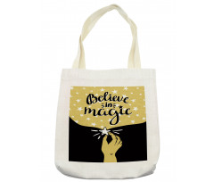 Believe in Magic Lettering Tote Bag