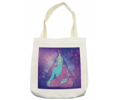 Meditating in Space Tote Bag