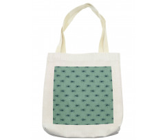 Simple Eye Design Anatomy Tote Bag