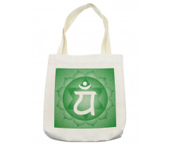 Eastern Chakra Motif Tote Bag