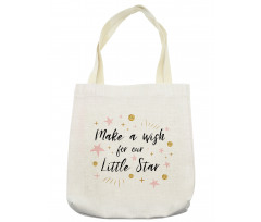 Make a Wish for Little Star Tote Bag