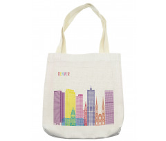 Urban Buildings Apartments Tote Bag