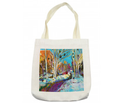 City Urban Park in Winter Tote Bag