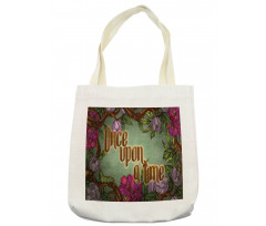 Caterpillar Flower Tote Bag