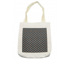 Bullseye Rhombuses Nursery Tote Bag