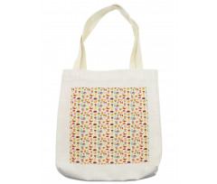 Childish Woodland Animals Tote Bag