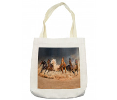 Equine Themed Animals Tote Bag