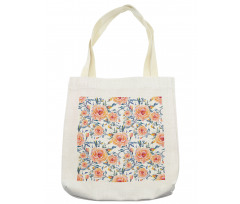 Blossoms with Aquarelle Effect Tote Bag