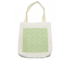 Watercolor Leaves Tote Bag