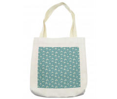 Flying Storks Babies Tote Bag