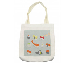 Sea Food Dish Tote Bag