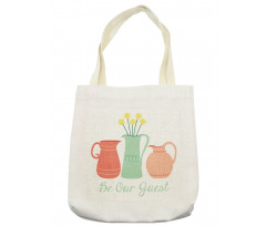 Flower Vases Blossoms Tote Bag