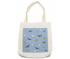 Pumpkins and the Flying Bats Tote Bag