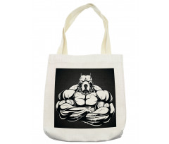 Biceps Bodybuilder Animal Tote Bag