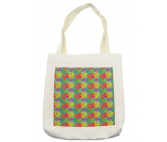 Hawaiian Rainforest Leaves Tote Bag