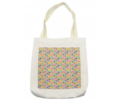 Rainbow Tone Summer Theme Tote Bag