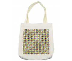 Colorful Mosaic Style Tote Bag