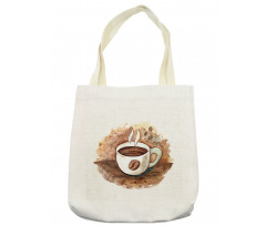 Freshly Brewed Espresso Cup Tote Bag