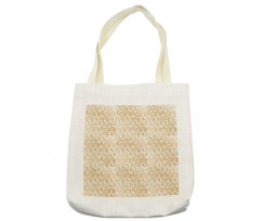 Cocoa Beans Plain Backdrop Tote Bag