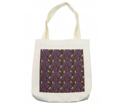 Cocoa Beans on Tree Branches Tote Bag