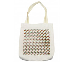 Beans with Blooming Flowers Tote Bag