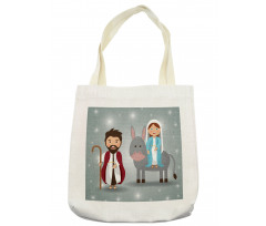 Historical Birth Cartoon Tote Bag