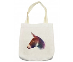 Watercolor Portrait Tote Bag