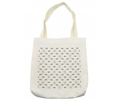 Retro Surf Summer Camp Theme Tote Bag