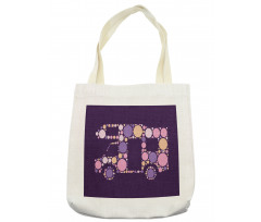 Pointillism Artwork Retro Van Tote Bag