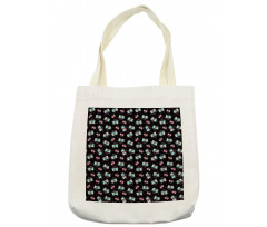 Valentines Romantic Hearts Tote Bag