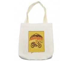 Retro Poster Words Tote Bag