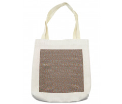 Retro Fall Foliage Tote Bag