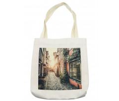 Old Town at Sunset Picture Tote Bag