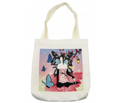 Fairy Girl with Wings Tote Bag