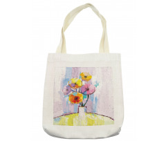 Abstract Oil Paint Art Tote Bag