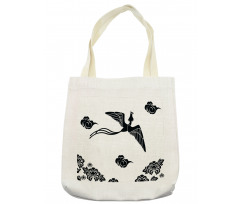 Abstract Mythological Bird Tote Bag