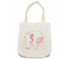 Dragon Mythical Bird Tote Bag