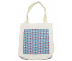 Symmetric Simple Hearts Tote Bag