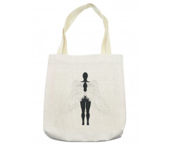 Silhouette Art Tote Bag