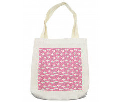 Diagonal Alignment Pattern Tote Bag