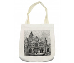 Vintage Monument Artwork Tote Bag