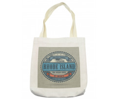 Ocean State of USA Tote Bag