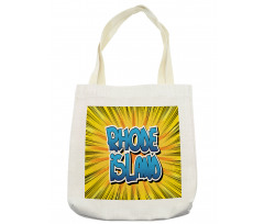 Comic Book Style Tote Bag