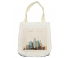 Buildings Bridge Urban Tote Bag